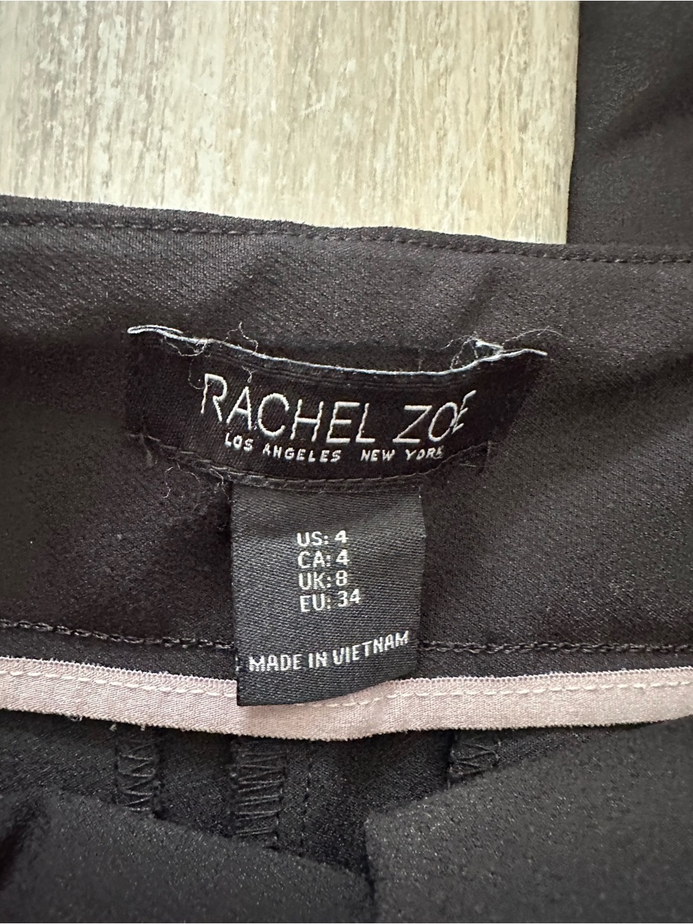 Rachel Zoe Women’s Black High-Waist Trousers - Picture 3 of 5